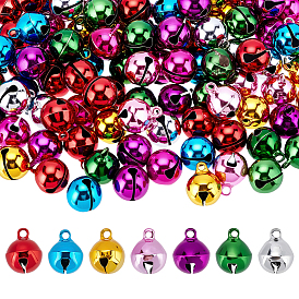 120шт. железные круглые колокольчики-подвески