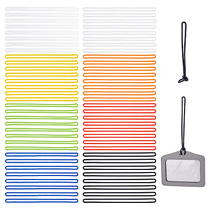 120 шт. 8 цвета ПВХ дорожные багажные бирки шнур