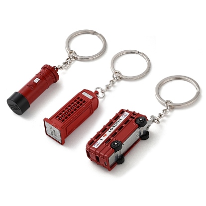 Сплав брелок, с платиновыми кольцами, подвеска в подарок на память о путешествии