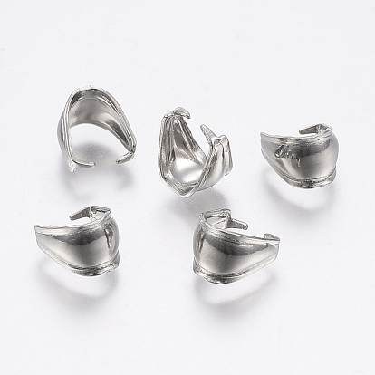 Vacuum Plating 304 Stainless Steel Snap on Bails