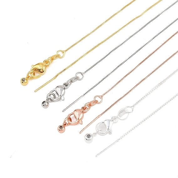 Латунные цепочки-коробки с регулируемым слайдером, долговечный, стойки покрытие