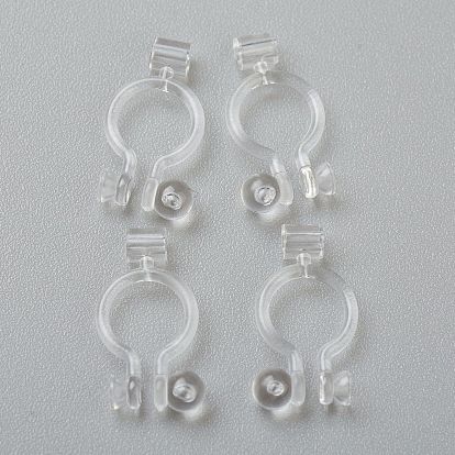 Пластиковые серьги с клипсами, для не проколотых ушей