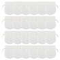 24Pcs Velvet Storage Bags, Drawstring Pouches Packaging Bag, Oval