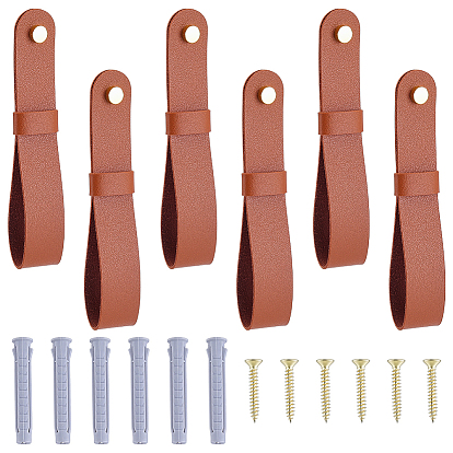 Ремень из искусственной кожи, сплава и железа с крючковым кольцом, прямоугольные