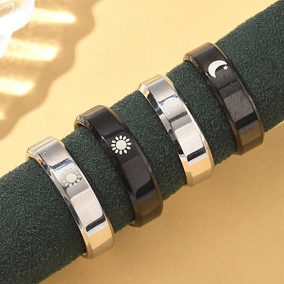 201 Кольца из нержавеющей стали для мужчин/женщин