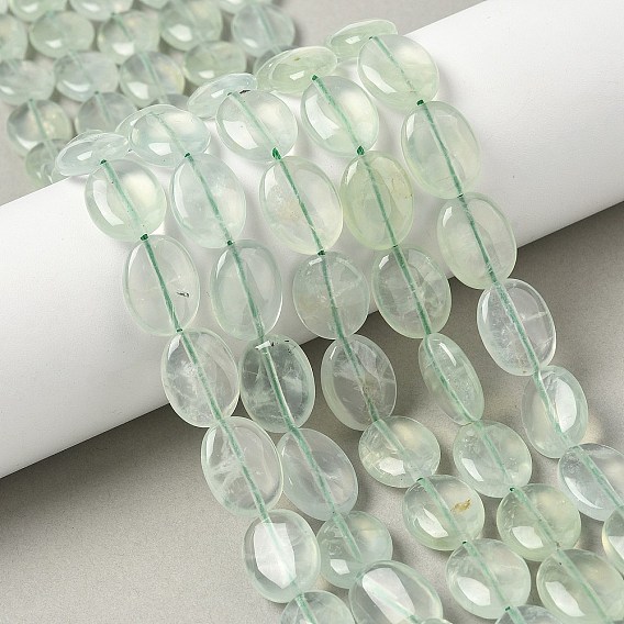 Природные пренит нитей бисера, Плоско-овальные