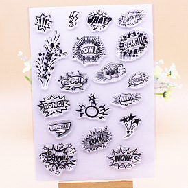 Clear Silicone Stamps, for DIY Scrapbooking, Photo Album Decorative, Cards Making, Stamp Sheets, Film Frame