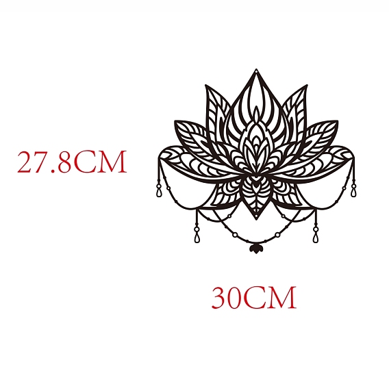 Iron Wall Art Decorations, for Front Porch, Living Room, Kitchen, Flower