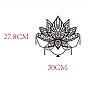 Iron Wall Art Decorations, for Front Porch, Living Room, Kitchen, Flower