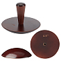 Wood Mushroom Anvil Set, Ceramic Top Tool