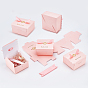 Nbeads 20Pcs Cardboard Boxes, for Candy, Gifts Packages, Rectangle with Rabbit Pattern