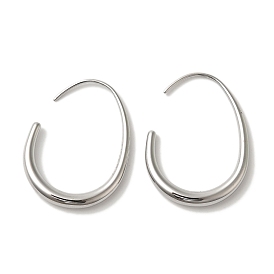 304 Stainless Steel Teardrop Dangle Earrings for Wome