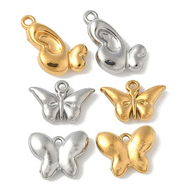 304 подвески из нержавеющей стали, ионное покрытие (ip), очарование бабочки