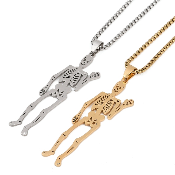 201 ожерелья с подвесками из нержавеющей стали