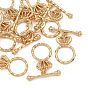 SHEGRACE Crown Brass Toggle Clasps, Lead Free & Cadmium Free & Nickel Free