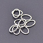 Stainless Steel Jump Rings, Open Jump Rings, Oval