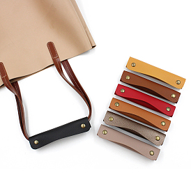 Imitation Leather Handbag Handle Leather Wrap Covers, Handle Protector Strap Covers, for Craft Strap Making Supplies
