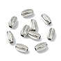 SHEGRACE Brass Beads, Barrel, Cadmium Free & Nickel Free & Lead Free, Long-Lasting Plated