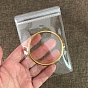 Transparent Plastic Jewelry Storage Zip Lock Bags, Reusable Top Seal Bags