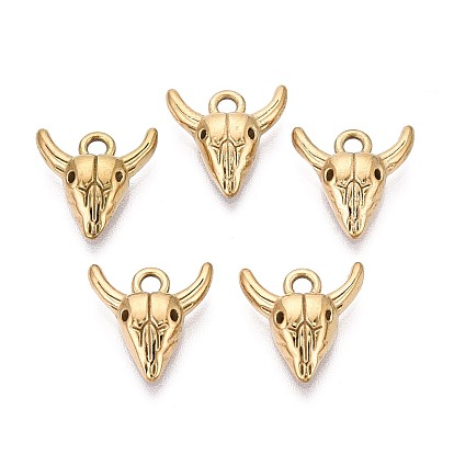 304 подвески из нержавеющей стали, крупный рогатый скот прелести