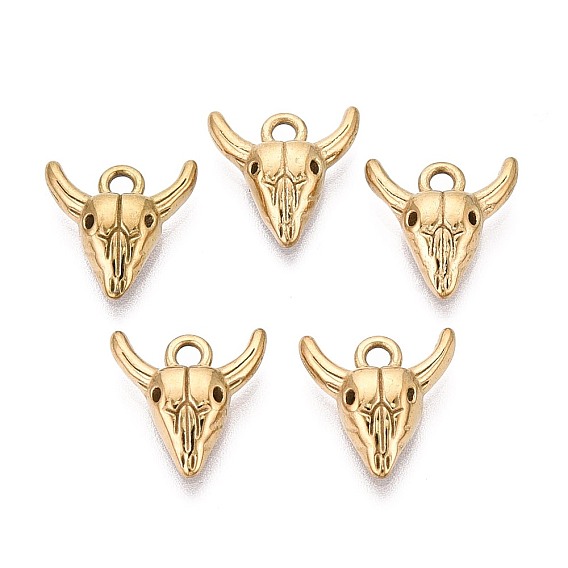 304 подвески из нержавеющей стали, крупный рогатый скот прелести