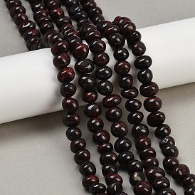 Природные брекчированных яшмы бисер нитей, самородки, упавший камень