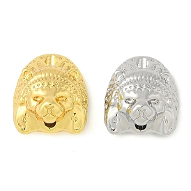 Brass Spacer Beads, Lion