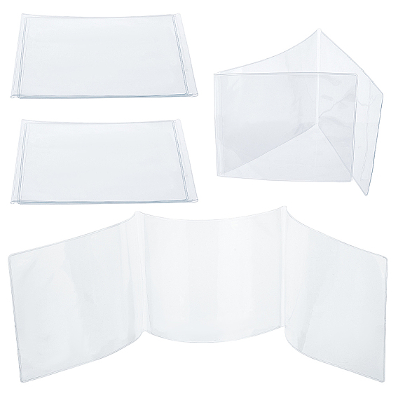 4Защитный чехол для маджонга из ПВХ, прямоугольные