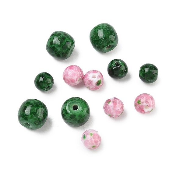 Бусины лэмпворк , круглые