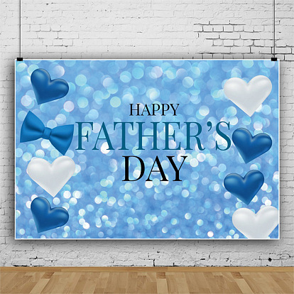 Father's Day Party Cloth Banner Decoration, Photography Backdrops, Rectangle