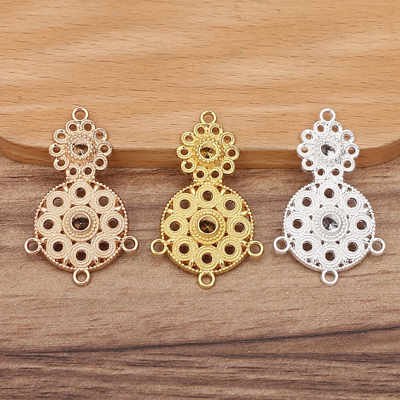 Сплав люстра настройки компонента ссылка горный хрусталь, цветок