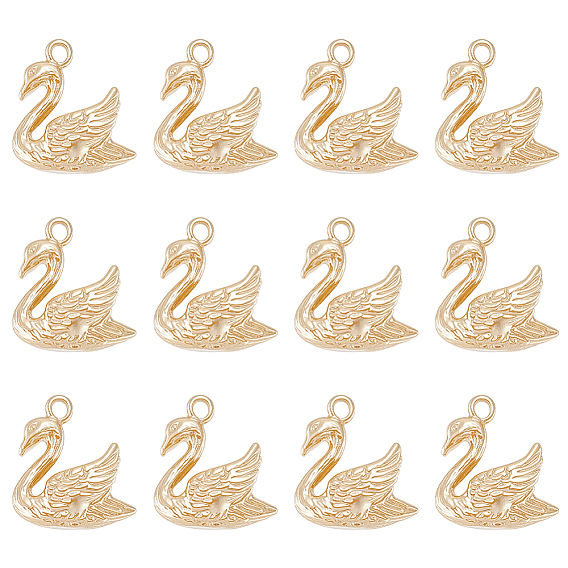 14 латунные подвески шт., гусиные талисманы