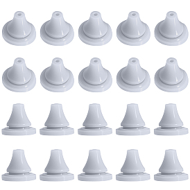 3 силиконовые крепления для пакетов, конус