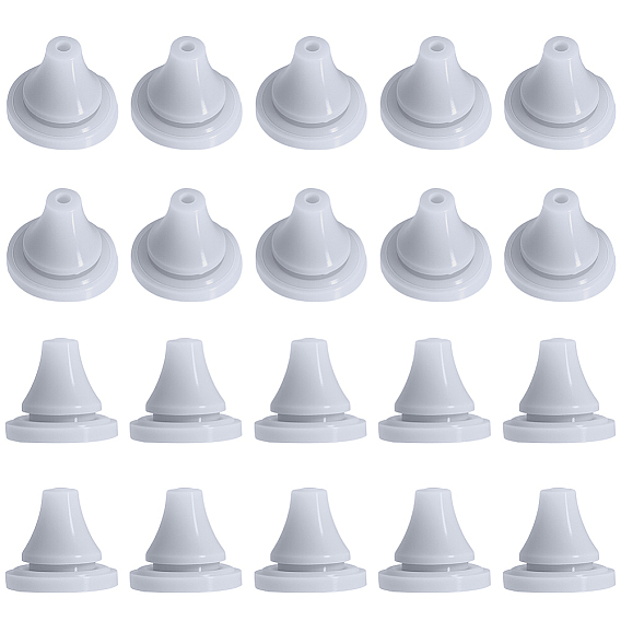 3 силиконовые крепления для пакетов, конус