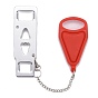 ARRICRAFT 2Pcs Plastic with Metal Portable Door Lock Home Security, Travel Lock, Add Extra Locks, Anti-Theft Clasp Accessories