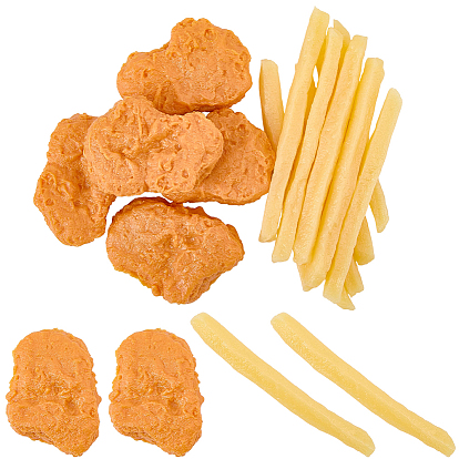 15Pcs Artificial Plastic Model, Imitation Food, for Display Decorations