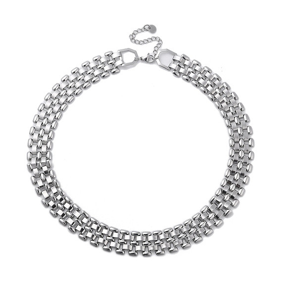 304 из нержавеющей стали ожерелья ссылка, ожерелье с ремешком для часов