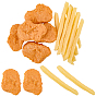 15Pcs Artificial Plastic Model, Imitation Food, for Display Decorations