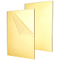 2 Sheets Rectangle Acrylic Sheet, for DIY Craft Projects, Signs