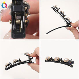 Chic Hair Clip for Women - Braided/Fishtail/Clip-In Styles, Perfect for Fringes and Side Bangs