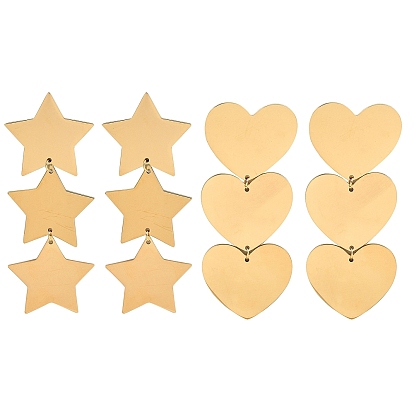 304 серьги-гвоздики из нержавеющей стали для женщин, реальный 18 k позолоченный