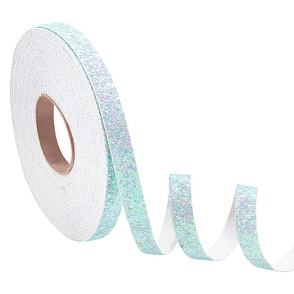 Ленты из искусственной кожи, с пластиковой блестка