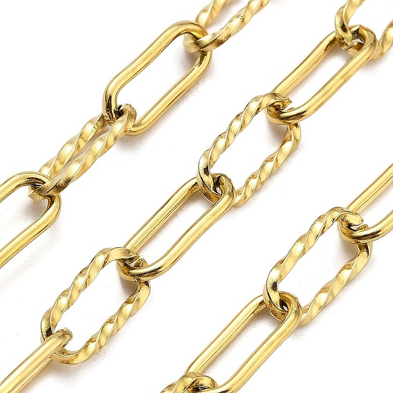 Ионное покрытие (ip) 304 цепи с овальными звеньями из нержавеющей стали, несварные, с катушкой, полированный