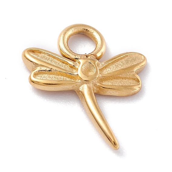 304 Stainless Steel Pendants, Dragonfly