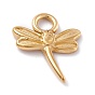 304 Stainless Steel Pendants, Dragonfly