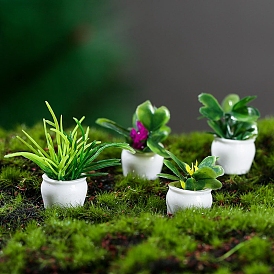 Resin Plant Potted Ornaments, Micro Landscape Home Accessories, Pretending Prop Decoration