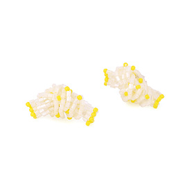 Boho Style Handmade Beaded Tassel Earrings for Women