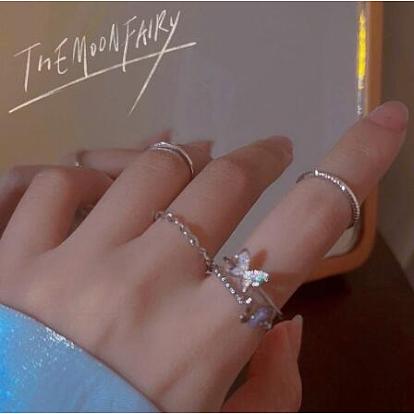 Alloy Finger Rings, Mixed Style