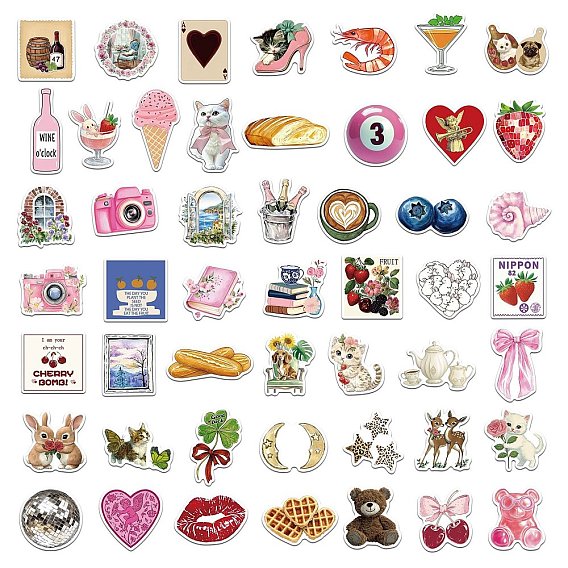 50шт. наклейки из ПВХ Millennium Storm, самослипание, для чемодана, скейтборде, холодильник, шлем, оболочка мобильного телефона