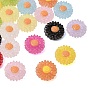 Abalorios de acrílico transparentes, girasol